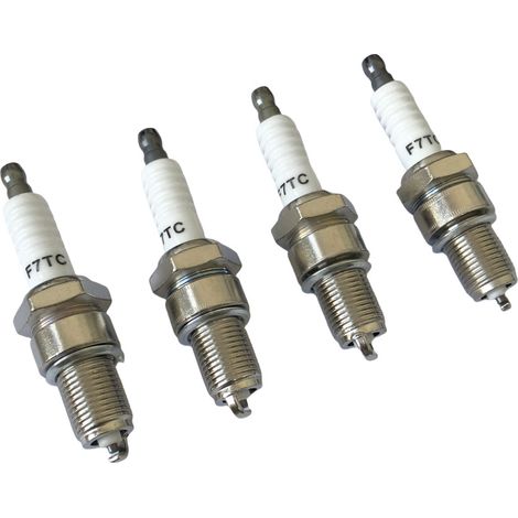 Bougie F7TC - pour motoculteur - HHS-004 (1/2)