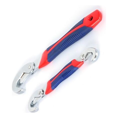 Pair Kit de Clés Réglables Multifonctionnelles - Clés Universelles 2 Pièces, Serre-Écrou (1/5)
