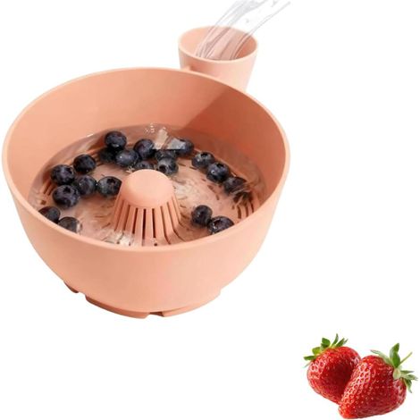 Irovami Bol essoreur 3D – lave-fruits, passoire intégrée, légumes, cuisine (1/5)