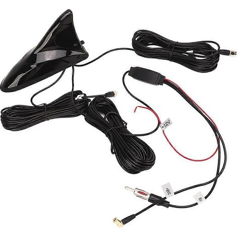 Haifischflossenantenne fürs Autodach, DAB+GPS+FM+WIFI Autoradio, Auto-Stereo-Verstärker (1/5)