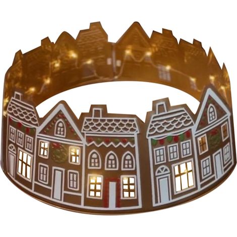 Lebkuchen-Weihnachtsbaum-Kragenornament – 66 cm - Lebkuchen-Weihnachtsbaum-Kragenornament – 66 cm (1/5)