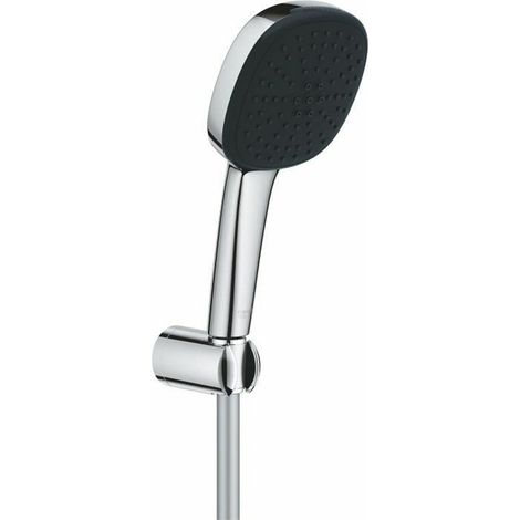 Grohe Vitalio Comfort - Conjunto de alcachofa de ducha, soporte y manguera, 2 chorros, cromo 26399001 (1/5)