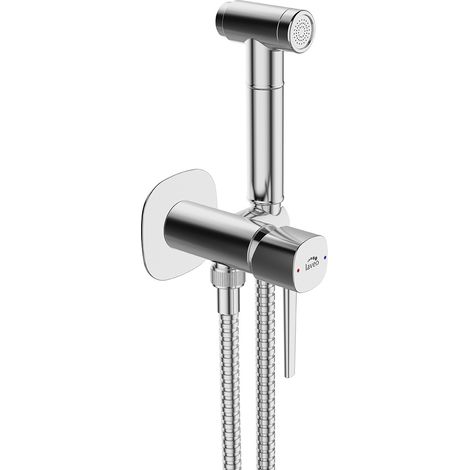Grifo de bidé empotrado con juego de ducha