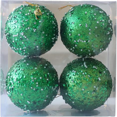 Decorazione natalizia in schiuma resistente - Verde scuro