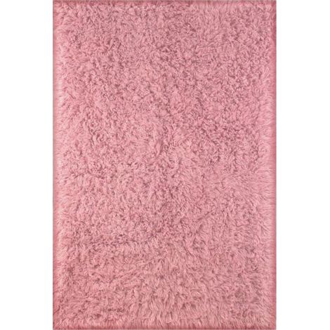 Ultra-Soft Fluffy Shag Rug � Luxury High-Pile Floor Carpet for Living Room, Bedroom & Nursery � Non-Shedding & Cozy 200280CM PINK (1/5)