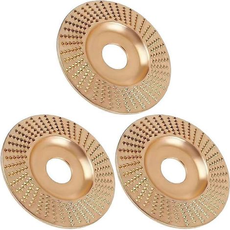 Ensemble de 3 disques à tronçonner en carbure de tungstène pour meuleuses d'angle de 4 et 4-1/2 pouces ( ) (1/5)
