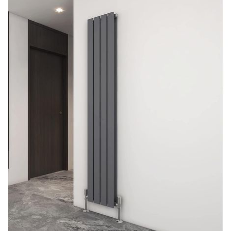 1800 x 272mm Double Designer Flat Panel Central Heating Radiator ANTHRACITE
