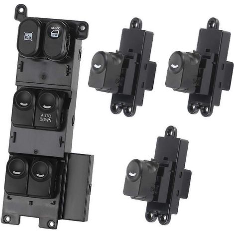 Fensterheberschalter vorne rechts und Schalterknopf hinten für Hyundai i30 FD 2007-2012 (RHD) 93570-2L910 93580-2L010 (1/5)