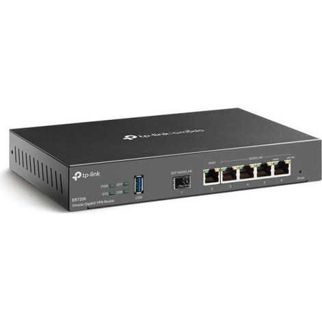 Routeur TP-Link Omada TL-ER7206 Gigabit Multi-WAN VPN Noir (1/5)