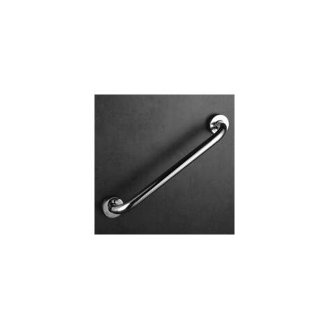 1-teiliges Set 40 cm Edelstahl-Handlauf mit rutschfestem Griff, geeignet für Badezimmer, Badewanne, Dusche, geeignet für ältere Menschen und Kinder.
