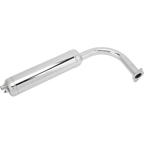 Tuyau d'échappement moto 40mm 49-80cc, surface anodisée, raccord de ventilation pour motocyclette et vélo électrique (1/5)