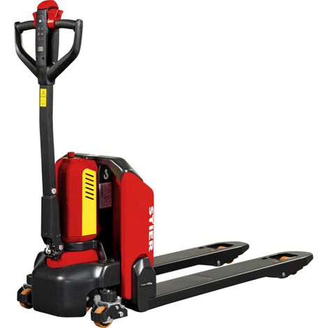 Transpalette électrique STIER EZY-15, capacité de charge 1 500 kg, longueur de fourche 1 150mm (1/5)