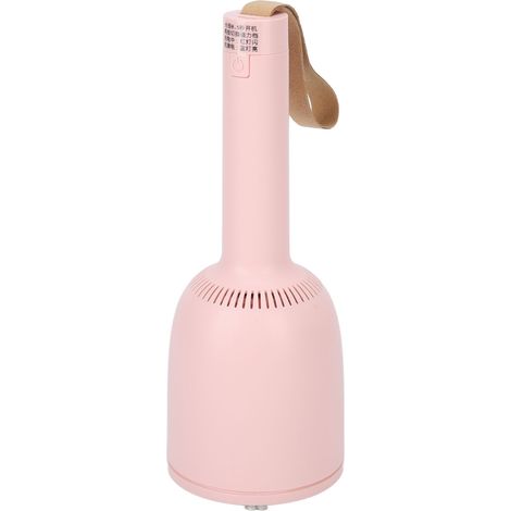 Aspirateur Mini Portable 360° Rotation, Puissant et Silencieux, Rechargeable USB, pour Bureau, Canapé, Manucure - Rose (1/5)