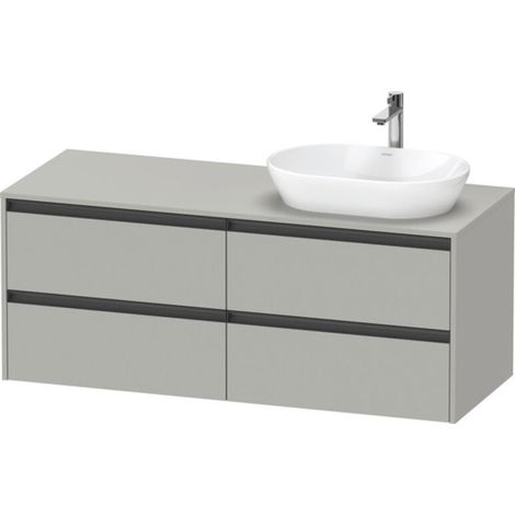 Duravit Ketho.2 Konsolenwaschtischunterbau wandhängend, (1/2)