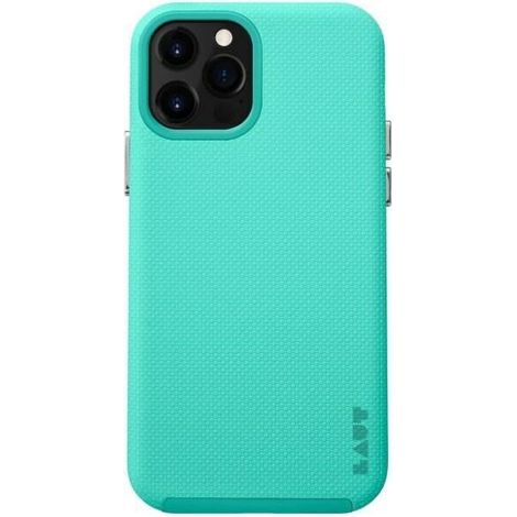 Funda protectora Laut Shield para iPhone 12 Pro Max, color menta. (1/3)