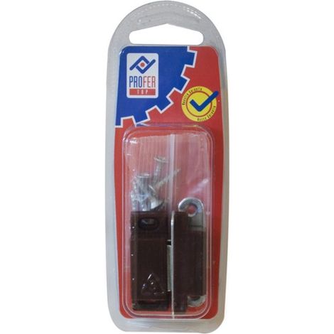 CHIUSURA MAGNETICA MARRONE BL 2 PZ - 42 MM