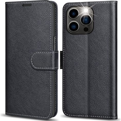 CUSTODIA COVER PER APPLE IPHONE 13 PRO MAX CHIUSA CON PATTA NERA A2484 (1/5)