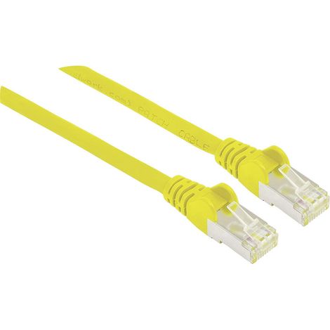 [NEUWERTIG] B-Ware Intellinet 741248 Rj45 Netzwerkkabel Patchkabel Cat 6a S/Ftp 30.00 M Gelb