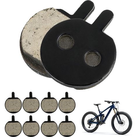 5 Paar Fahrrad Scheibenbremsbeläge 4mm Mountainbike Rennrad MTB Scheibenbremsbelag mit Jak-5 B777 Convient à la Plupart des Plaquettes de Frein de Vélo électrique, etc. (1/5)