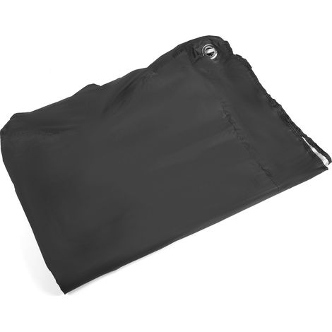 Housse universelle pour moto avec trou pour serrure, protection imperméable, tissu Oxford 210D et sac de rangement inclus. (1/5)