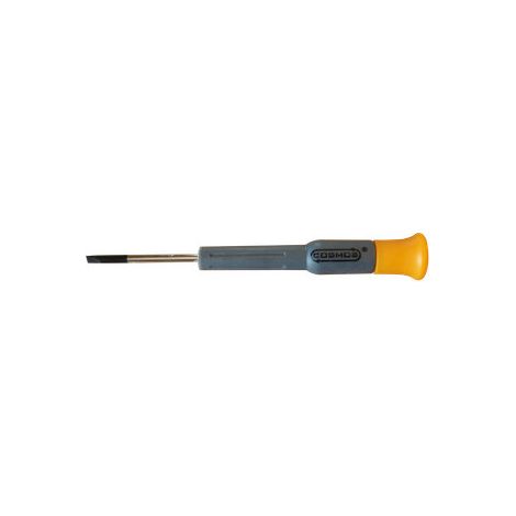 Tournevis plat fin N2.4 Longueur 120 Longueur tige métallique 40 (1/2)