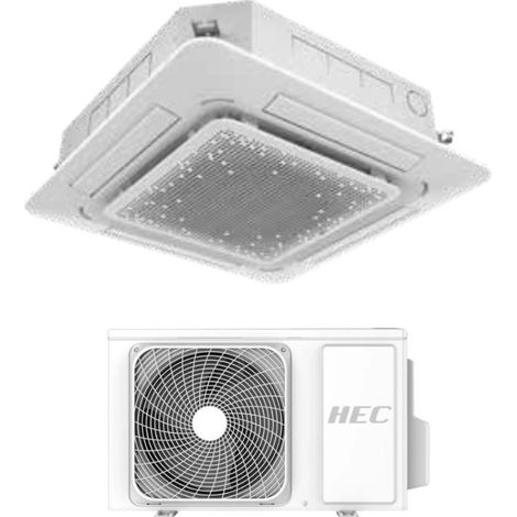 Climatiseur Cassette Monosplit Hec By Haier 950 Freematch 24000 BTU HB24CEAHRA+1H24WEAFRA Wi-fi Inverter R-32 Classe A++