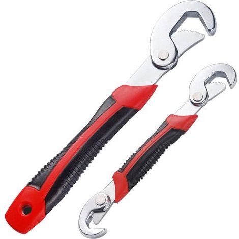 Adjustable Wrenches Multifunctional Nut Tightener Universal Wrench Kit 2-Piece (1/5)