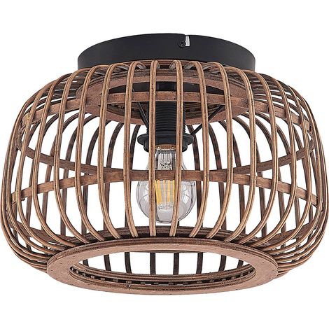 Ceiling Lightdimmable 'Bominio' made of Wood for Living Room & Dining Room (1/5)