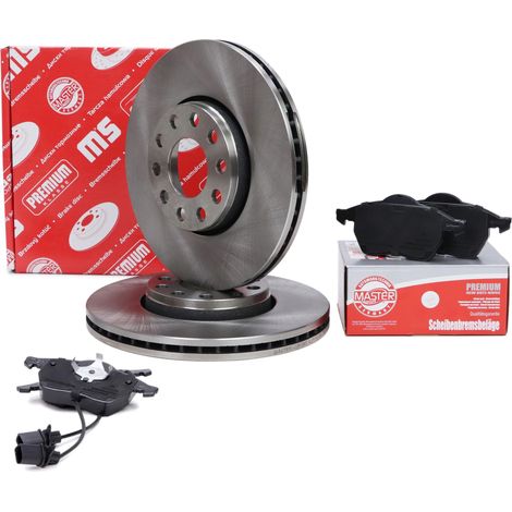 Disques et plaquettes de frein avant pour Seat Exeo, Exeo ST  VW Passat  Audi  Skoda (1/5)