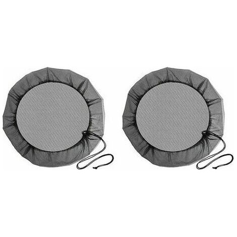 Lot 2 filets de protection avec cordon pour récupérateur d'eau 95 cm (1/5)