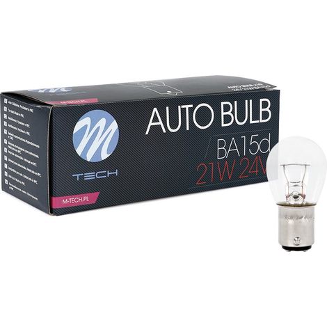 AMPOULE P21W BA15D 21W 24V (BOITE DE 10) M-TECH