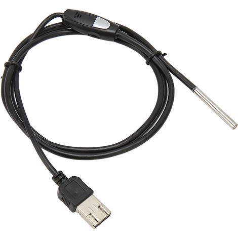 Endoscope USB-C 1080P 3.9mm Caméra IP67 Etanche avec 6 LED Réglables pour Inspection Automobile 1m (1/5)