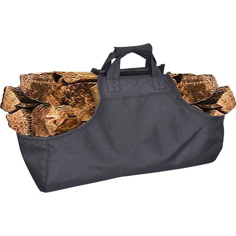 Sac à bois de chauffage pour animaux de compagnie, sac à main d'extérieur en tissu Oxford pour Barbecue, manipulation du bois pour le Camping (1/5)