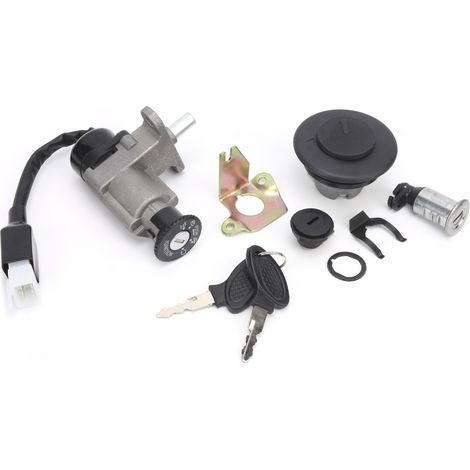 4-adrige Zündschalterbaugruppe für 50cc 150cc 139QMB GY6 Benzinroller, chinesische Mopeds (neu)