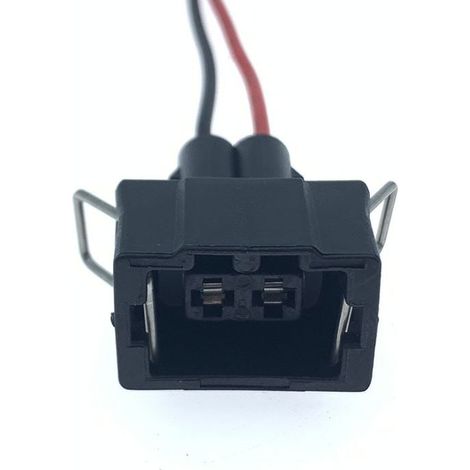 DJ7024-3.5-11/21 Connecteur universel pour feux antibrouillard avec bornier pour feux latéraux de remorque, prise de clignotant, gaine étanche - Connecteur simple