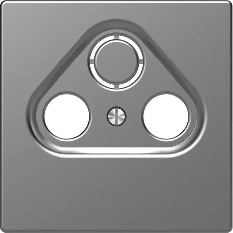 Merten Sat-Abdeckung Serie Design, edelstahl, MEG4123-6036 Merten (1/2)