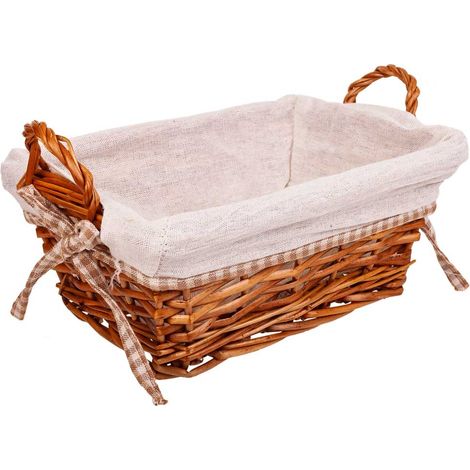 Panera mimbre forrada 25x18x10h cm (1/5)