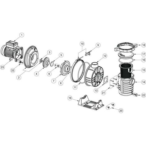 Pentair – Bague turbine pour pompe de piscine Ultraflow – Pièce détachée 5 – Matériau résistant pour performance optimale – Référence fabricant
