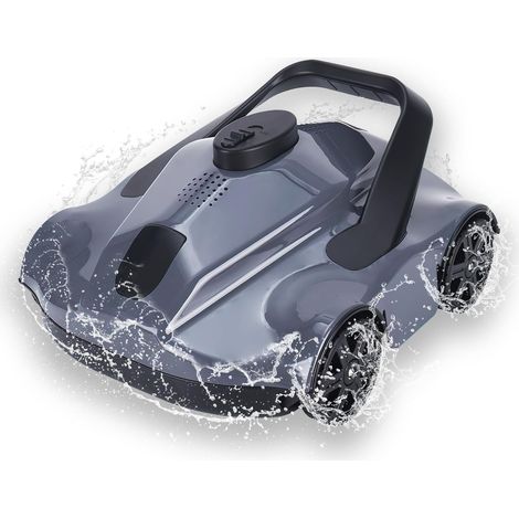 Zoternen – Robot piscine aspirateur sans fil 5200mAh – Autonomie 130 min – Nettoyage automatique jusqu'à 100 m² – IPX8 pour profondeur 3 m