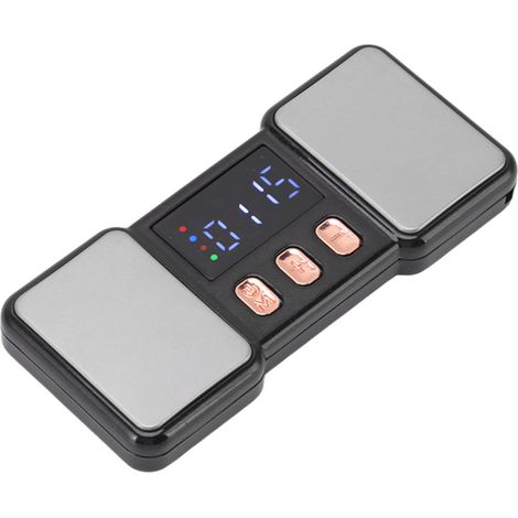 Stimulateur Digital à Micro-courant pour Articulations et Ongles, Appareil de Massage Électrique Bureau Domicile Noir Métallisé (1/5)
