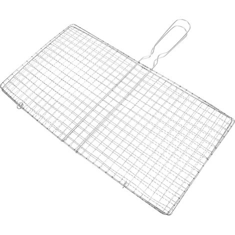 Edelstahl Grillkorb Geeignet zum Grillen von Garnelen und