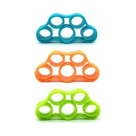 Finger Puller : Lot de 3 Bandes de Force Élastiques pour Les Doigts (1/5)