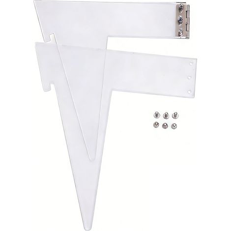 Support Ceinture de Champion Ajustable en Acrylique Transparent 4mm Stable pour Boxe Lutte Trophées Design Triangulaire (1/5)
