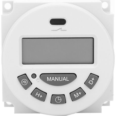 Minuteur numérique L701, affichage digital, programmateur électronique 220V pour équipement de diffusion et ordinateur. (1/5)