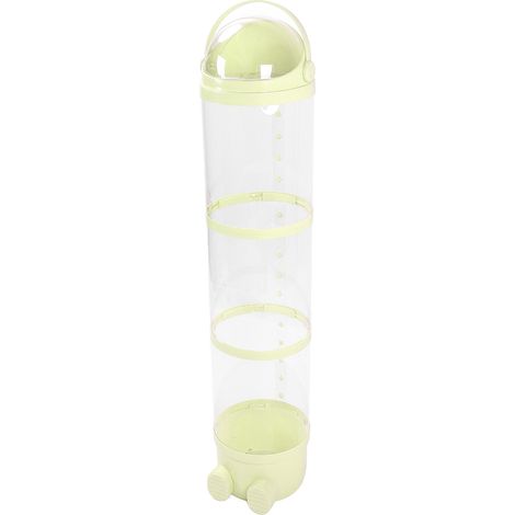 Colonne de rangement pour peluches transparente avec lumière grande capacité bac organisateur jouet enfant 130 cm / 51.2 pouces vert (1/5)