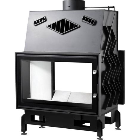 Inserto para chimenea 80 CM EVO doble cara TUNNEL 10-17kW (1/3)
