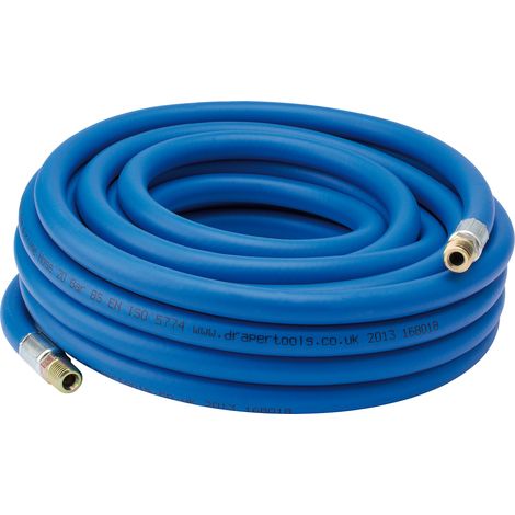 Draper 10M 1/4" BSP 6mm Bore Air Line Hose (38282) (1/5)