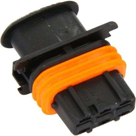 Bosch 1928404073 - Manchon de fiche - système d'allumage Connecteur automobile 3P Femelle - Noir/orange