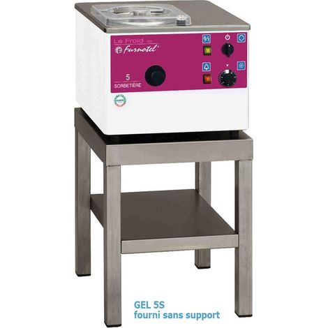 Sorbetière à extraction manuelle - Série gel - 5 litres / heure - Furnotel