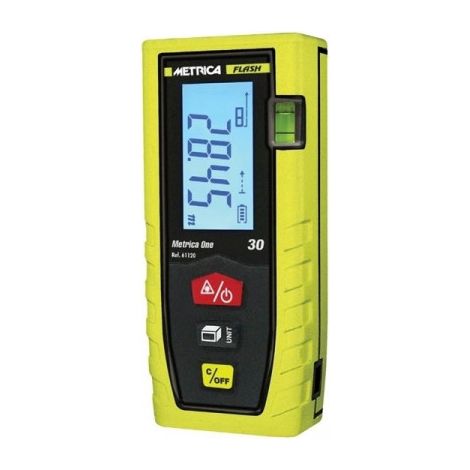 MISURATORE LASER FLASH ONE BOTTON 30MT IP54 - 61120